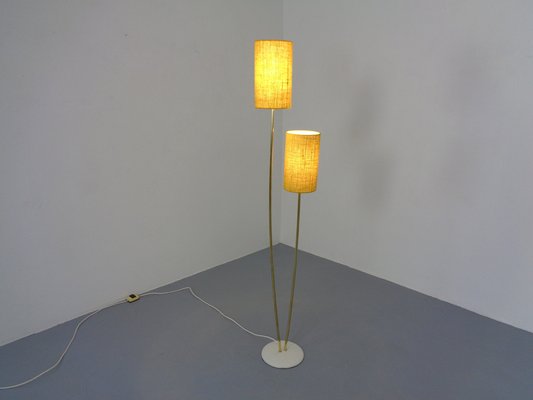 Mid-Century Italian Floor Lamp with Two Lanterns, 1950s-RDW-1291206