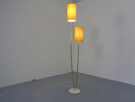 Mid-Century Italian Floor Lamp with Two Lanterns, 1950s-RDW-1291206