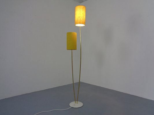 Mid-Century Italian Floor Lamp with Two Lanterns, 1950s-RDW-1291206