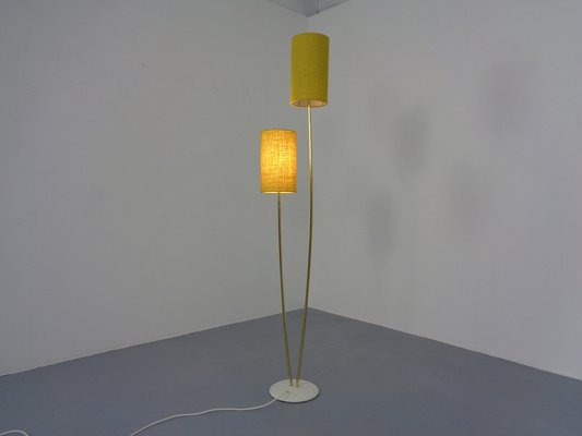 Mid-Century Italian Floor Lamp with Two Lanterns, 1950s-RDW-1291206