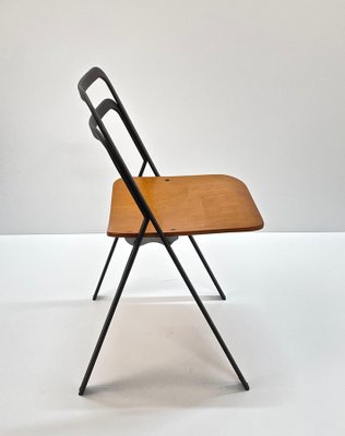 Mid-Century Italian Folding Chairs by Giorgio Cattelan for Cidue, Italy, 1970s, Set of 2-JDR-1125595