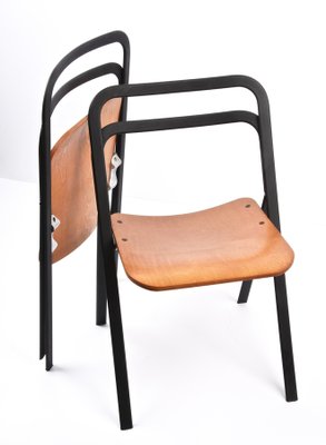 Mid-Century Italian Folding Chairs by Giorgio Cattelan for Cidue, Italy, 1970s, Set of 2-JDR-1125595