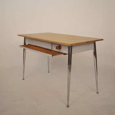 Mid-Century Italian Formica and Chrome Dining Table, 1950s-FB-586515