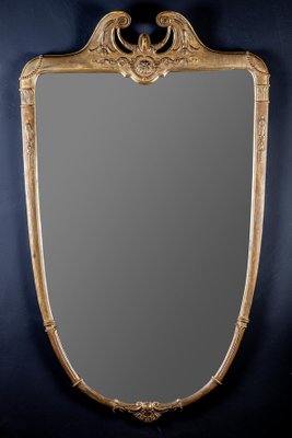 Mid-Century Italian Giltwood Mirror, 1950-MBH-1031819