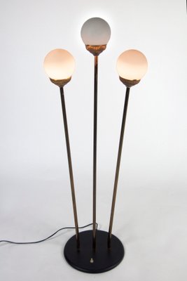 Mid-Century Italian Globe Floor Lamp from Stilnovo, 1950s-WUY-878856