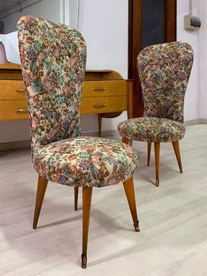 Mid-Century Italian Gobelin Side Chairs by Paolo Buffa, 1950s, Set of 2-MTX-1162444