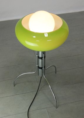 Mid-Century Italian Green Glass Floor Lamp-HGJ-1438625