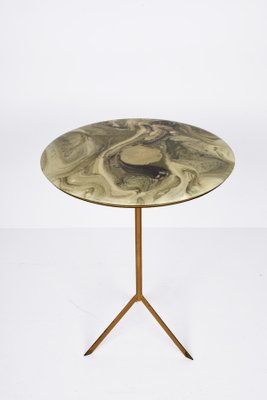 Mid-Century Italian Gueridon Round Table, 1950s-JDR-1125637