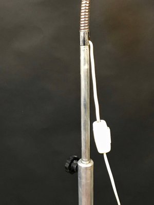 Mid-Century Italian Industrial Aluminum and Steel Medical Floor Lamp, 1950s-JDR-1126129