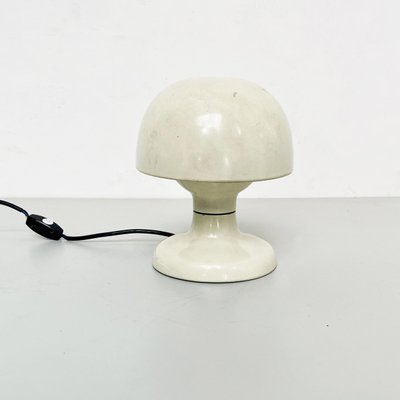 Mid-Century Italian Jucker Table Lamp in White Metal by Tobia Scarpa for Flos, 1963-GDD-1251071