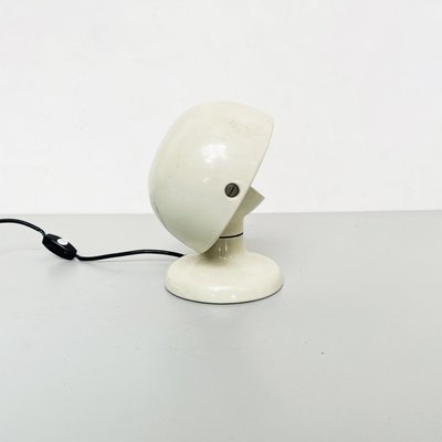 Mid-Century Italian Jucker Table Lamp in White Metal by Tobia Scarpa for Flos, 1963-GDD-1251071