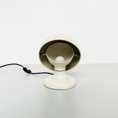 Mid-Century Italian Jucker Table Lamp in White Metal by Tobia Scarpa for Flos, 1963-GDD-1251071