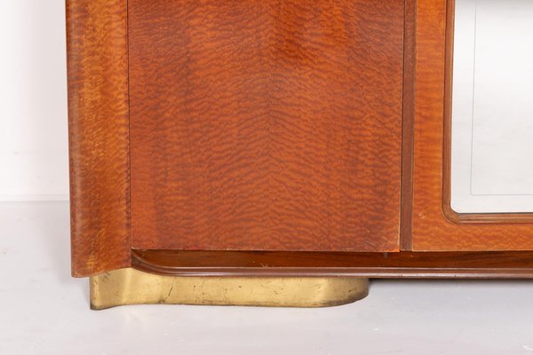 Mid-Century Italian Maple Veneer Wardrobe, 1950s-KMC-2020880