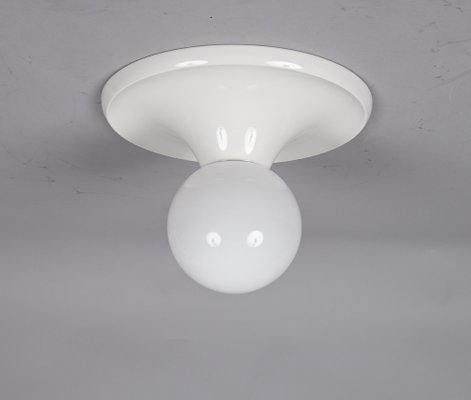 Mid-Century Italian Metal Ceiling Lamp by Castiglioni for Flos, 1960s-JDR-1324669