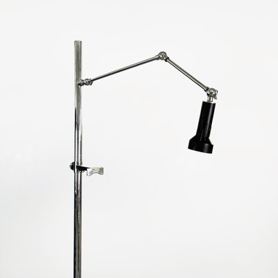 Mid-Century Italian Metal Easel Floor Lamp by Angelo Lelii for Arredoluce, 1960s-GDD-1346928