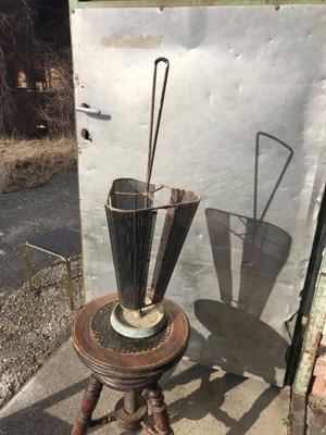 Mid-Century Italian Metal Umbrella Stand-OXJ-883662