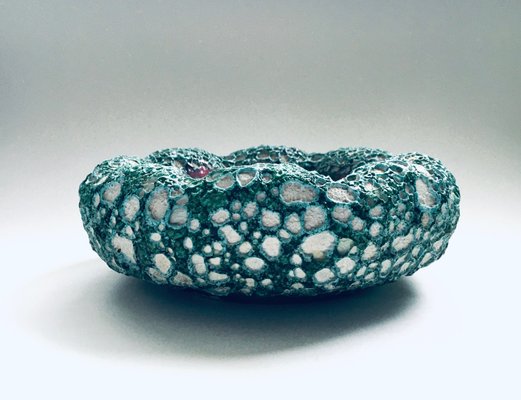 Mid-Century Italian Modern Art Pottery Bowl with Ocean Coral Structure, 1960s-RQV-906047