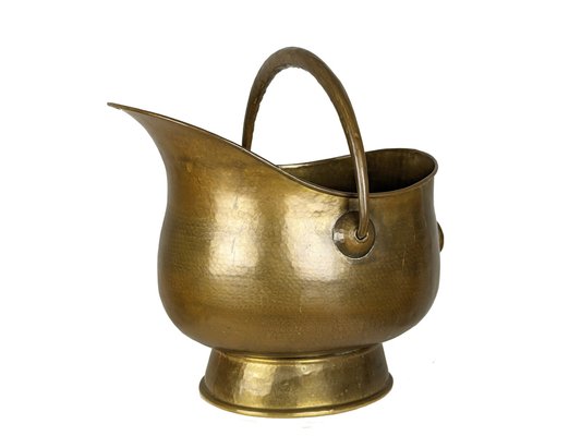 Mid-Century Italian Modern Brass Fireplace Carrier, 1970s-RD-1735317