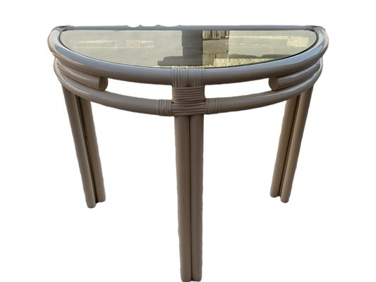 Mid-Century Italian Moon Console Table-TCS-1354628