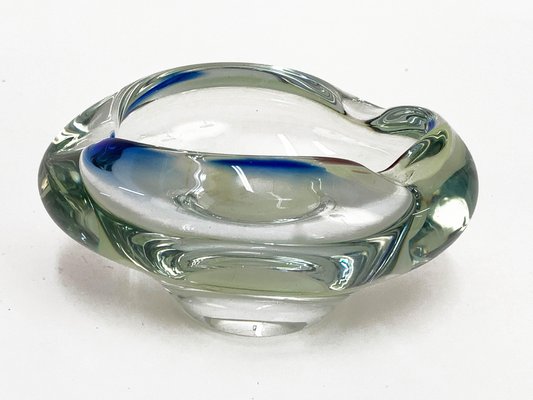 Mid-Century Italian Multicolored Submerged Murano Glass Ashtray, 1960-JDR-1126098