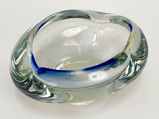 Mid-Century Italian Multicolored Submerged Murano Glass Ashtray, 1960-JDR-1126098