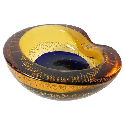 Mid-Century Italian Murano Glass Bowl-FO-1113532