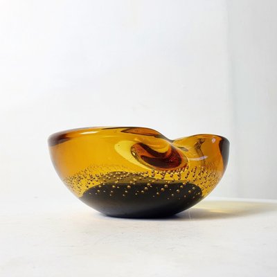 Mid-Century Italian Murano Glass Bowl-FO-1113532