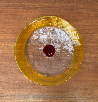 Mid-Century Italian Murano Glass Bowl or Plate from Av Mazzega-UAH-1113435