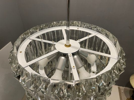 Mid-Century Italian Murano Glass Chandelier-JJC-1346047