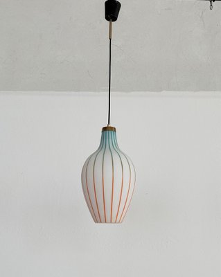 Mid-Century Italian Murano Glass Pendant Light in Massimo Vignelli style, 1960s-VNE-1367047