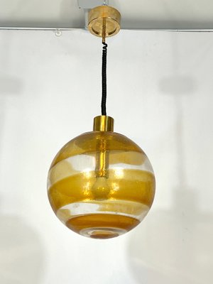 Mid-Century Italian Murano Glass Sphere Pendant Lamp, 1960s-OT-1111133