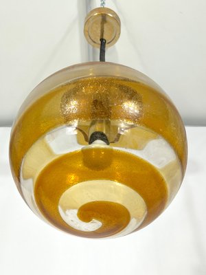 Mid-Century Italian Murano Glass Sphere Pendant Lamp, 1960s-OT-1111133