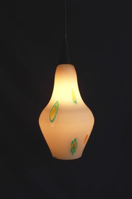 Mid-Century Italian Murrina Pendant Lamp in Murano with Murrine, 1950s-HUY-1292093