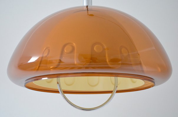 Mid-Century Italian Mushroom Pendant Lamp from Meblo, 1960s-OV-743039