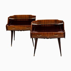 Mid-Century Italian Nightstands in the Style of Paolo Buffa, 1950s, Set of 2-MBH-1032712