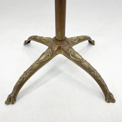 Mid-Century Italian Ornate Brass Coat Hanger, 1950s-TZ-1446601