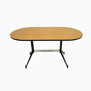 Mid-Century Italian Oval Dining Table by Ignazio Gardella for Azucena, 1950s-FER-580504