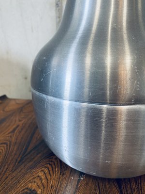 Mid-Century Italian Pear Ice Bucket in Aluminum-JO-1386384