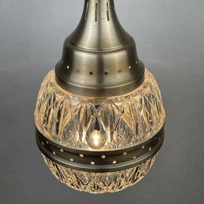 Mid-Century Italian Pendant Lamp in Glass, 1960s-WQC-1223693