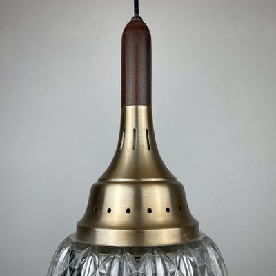 Mid-Century Italian Pendant Lamp in Glass, 1960s-WQC-1223693