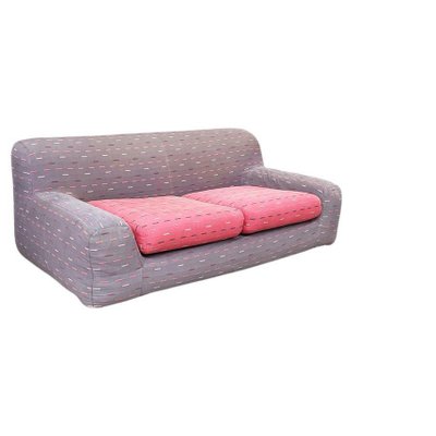 Mid-Century Italian Pink and Grey Giubba Sofa by Cuneo for Arflex, 1980s-GDD-1354955