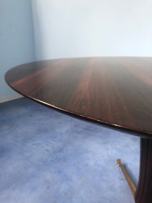 Mid-Century Italian Rosewood Dining Table Attributed to Paolo Buffa, 1950s-MTX-731230