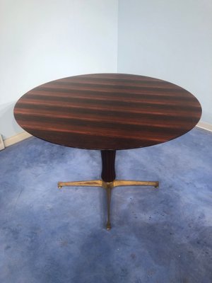 Mid-Century Italian Rosewood Dining Table Attributed to Paolo Buffa, 1950s-MTX-731230