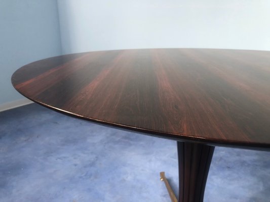 Mid-Century Italian Rosewood Dining Table Attributed to Paolo Buffa, 1950s-MTX-731230