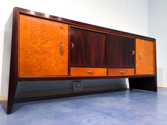 Mid-Century Italian Rosewood Sideboard by Guglielmo Ulrich, 1950s-MTX-1140879