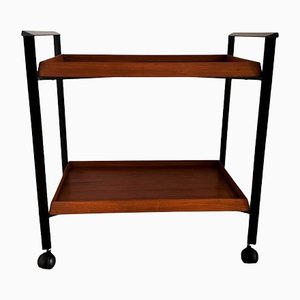 Mid-Century Italian Serving Bar Cart or Trolley with Teak Trays, 1960s-VNE-1311999