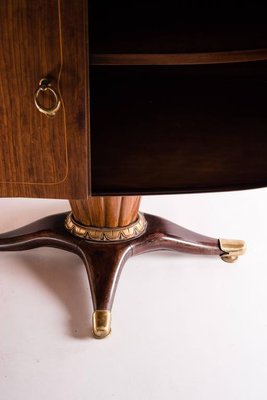 Mid-Century Italian Sideboard with Mirror by Paolo Buffa, 1950s-MBH-1032244