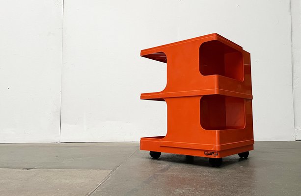 Mid-Century Italian Space Age Bar Trolley or Side Table by Giovanni Pelis for Stile Neolt, 1960s-UAH-1763493