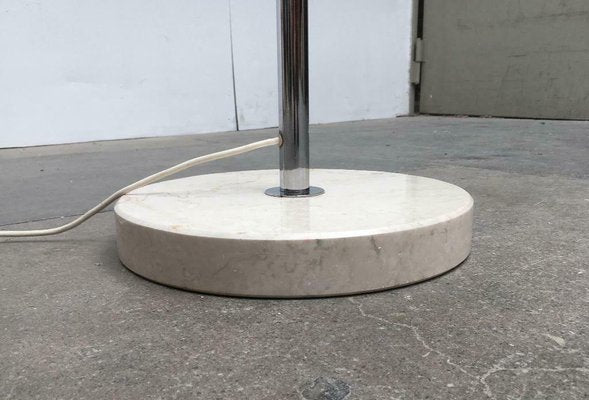 Mid-Century Italian Space Age Floor Lamp with Stone Base, 1960s-UAH-1725652