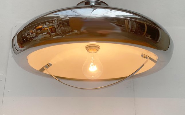 Mid-Century Italian Space Age Ufo Pendant Lamp-UAH-1050792